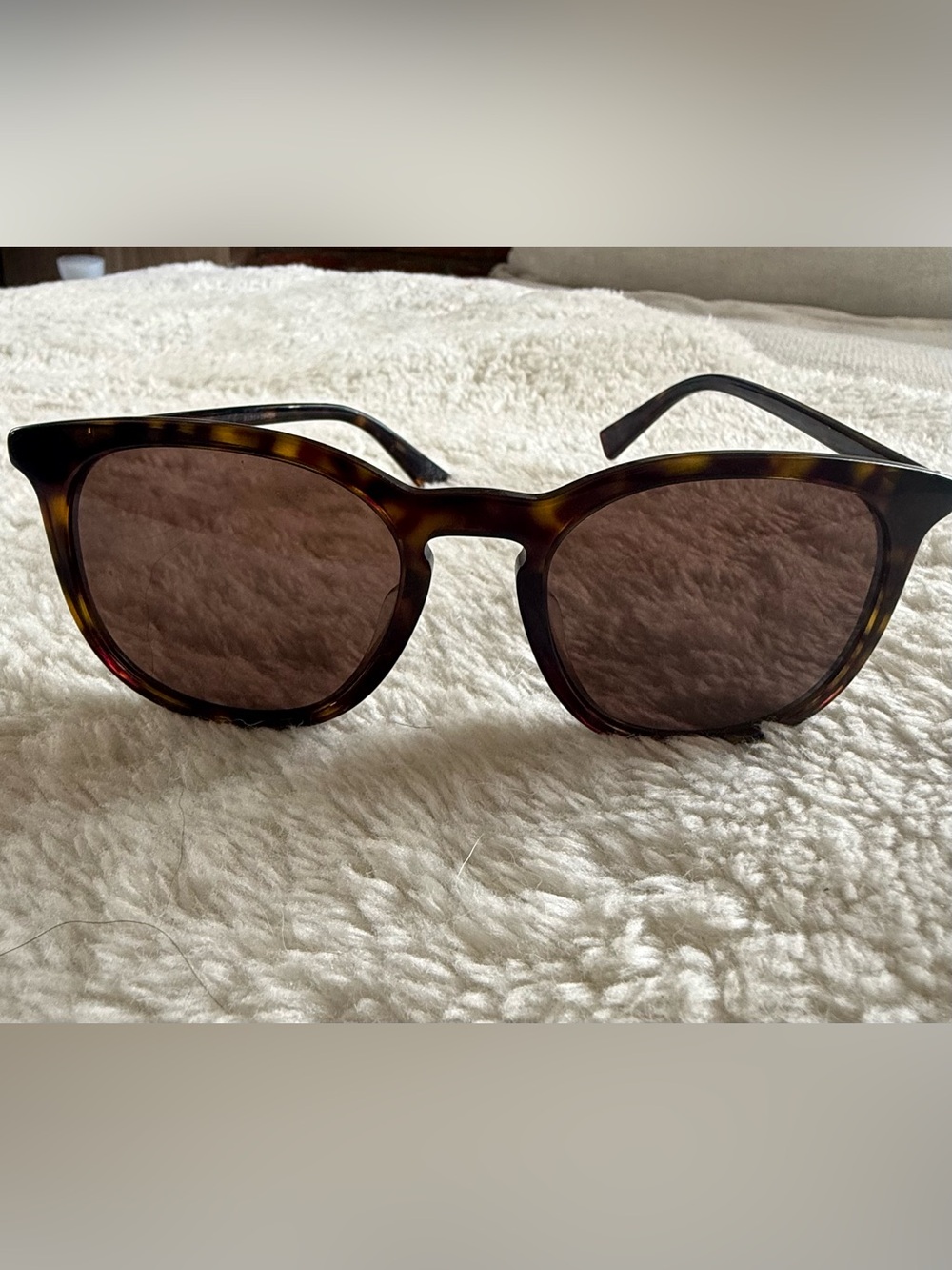 Dolce and Gabanna Tortoiseshell Round Sunglasses - Brown Lenses